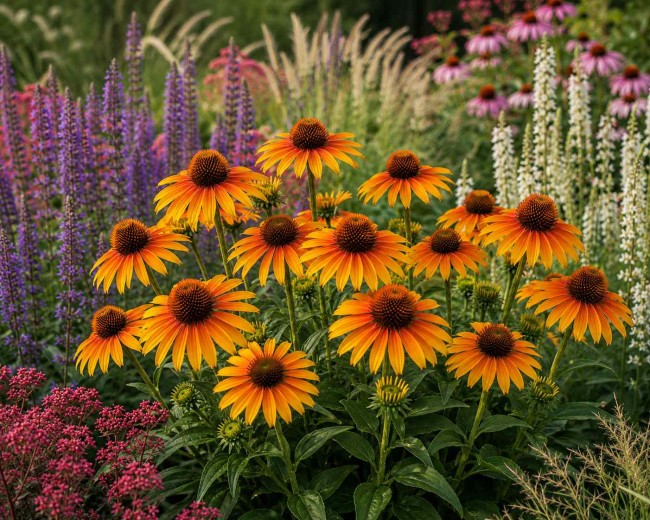 Jeżówka purpurowa 'Flame Thrower' (Echinacea purpurea) 