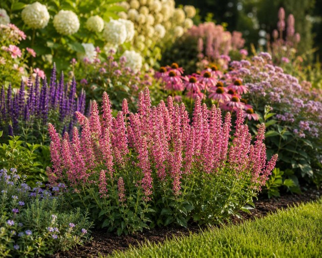 Kłosowiec pomarszczony 'Rosie Posie' (Agastache rugosa)
