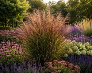 Miskant chiński 'Red Chief' (Miscanthus sinensis)