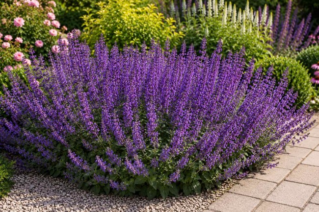 Szałwia omszona 'Ostfriesland' (Salvia nemorosa) 