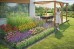 Gotowy projekt ogrodu - 'Rabata Kwiatowa Polana'. Zestaw (Projekt + 61 sadzonek)